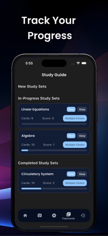 WizeCards AI Flashcard Maker iPhone screenshot