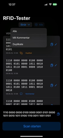 RfidAPP screenshot