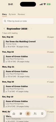 Minerva: Reading Tracker Screenshot 4 of 6