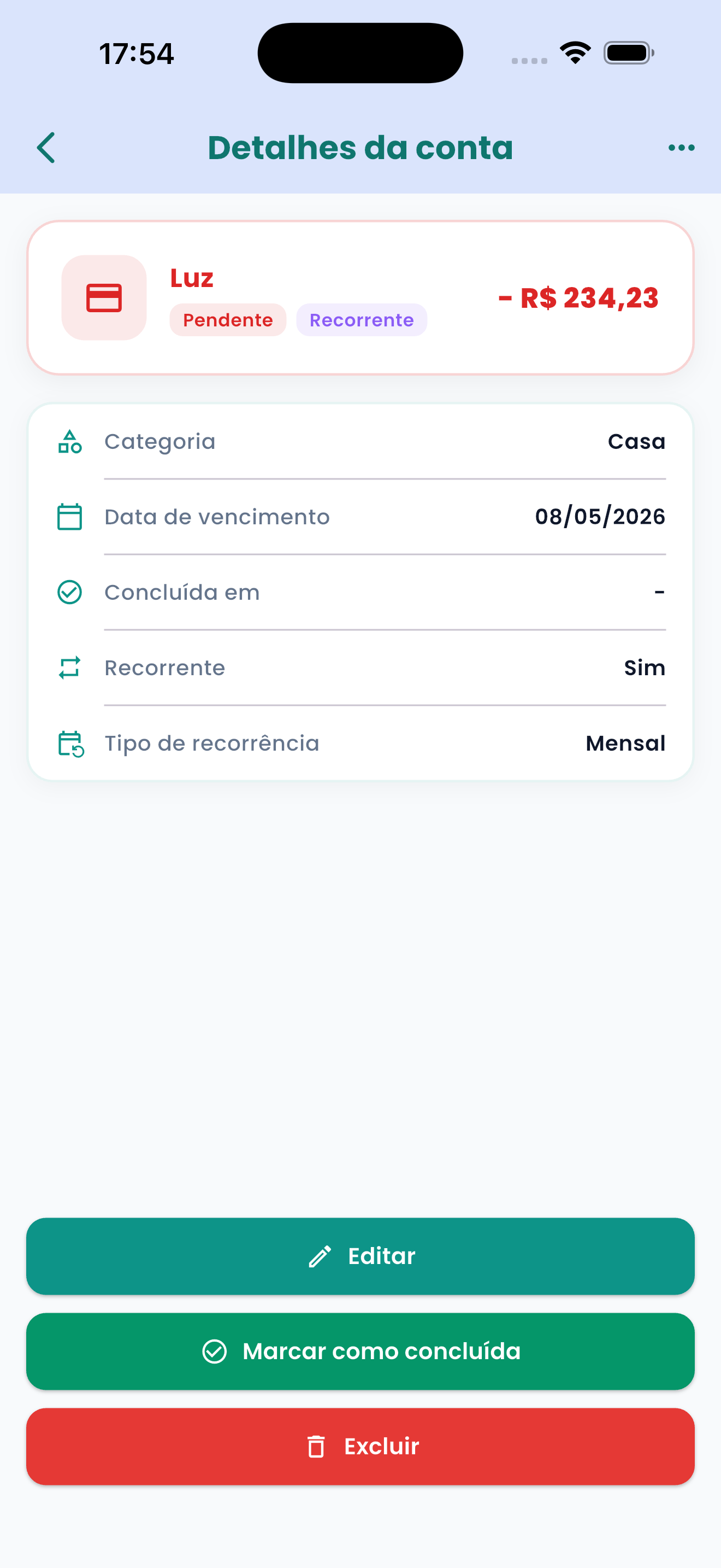 ViMoney - Finanças pessoais screenshot 9