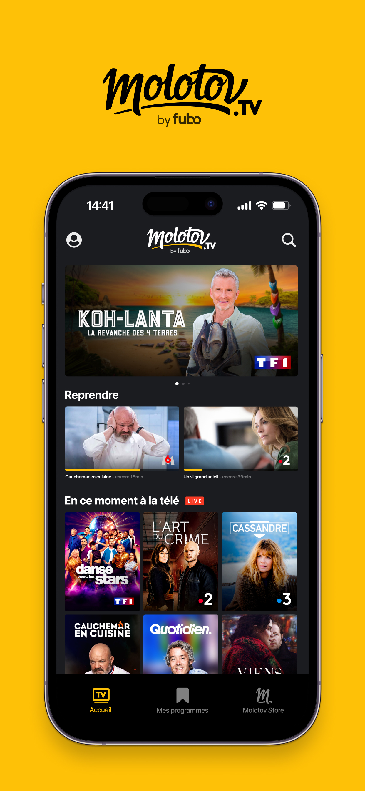Molotov - TV en direct, replay