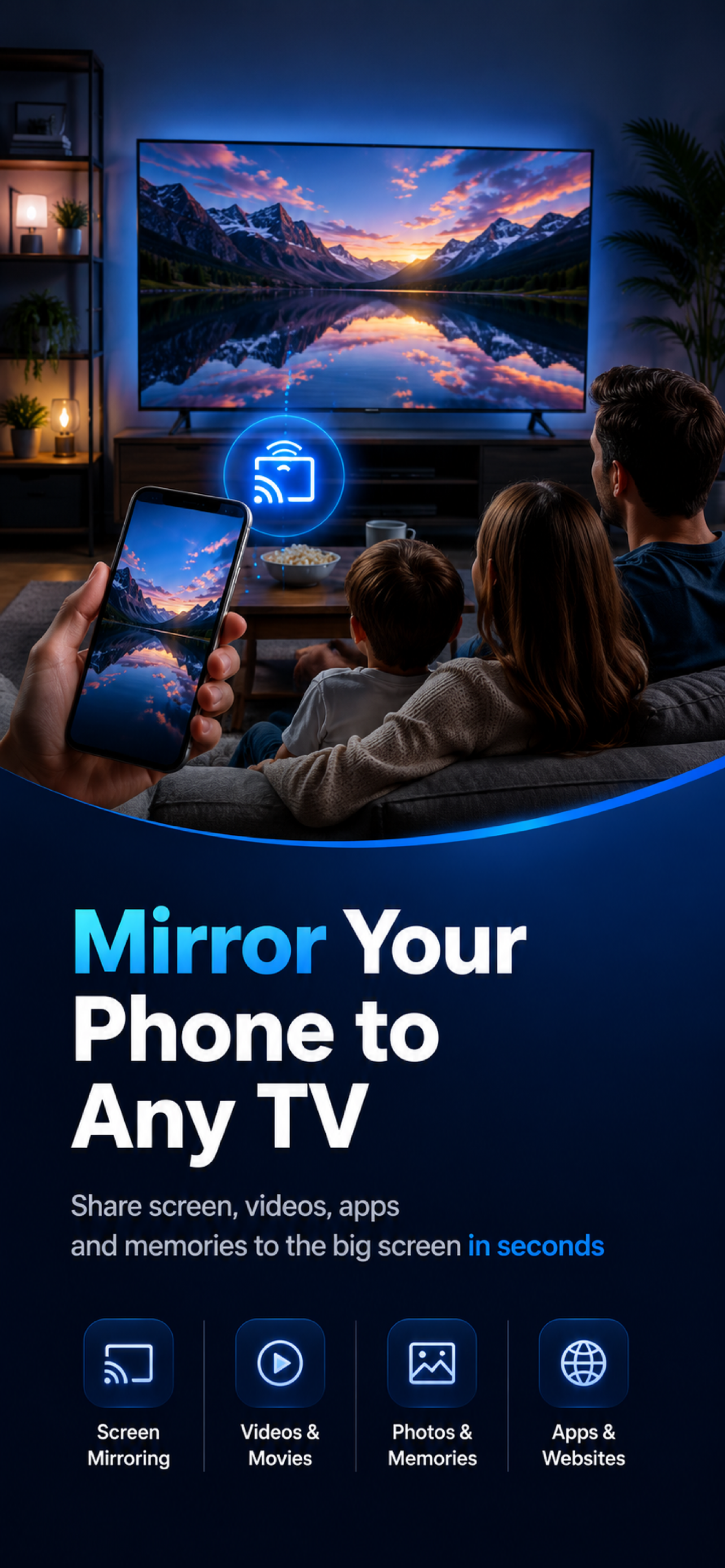 Screen Mirroring | Cast TV
