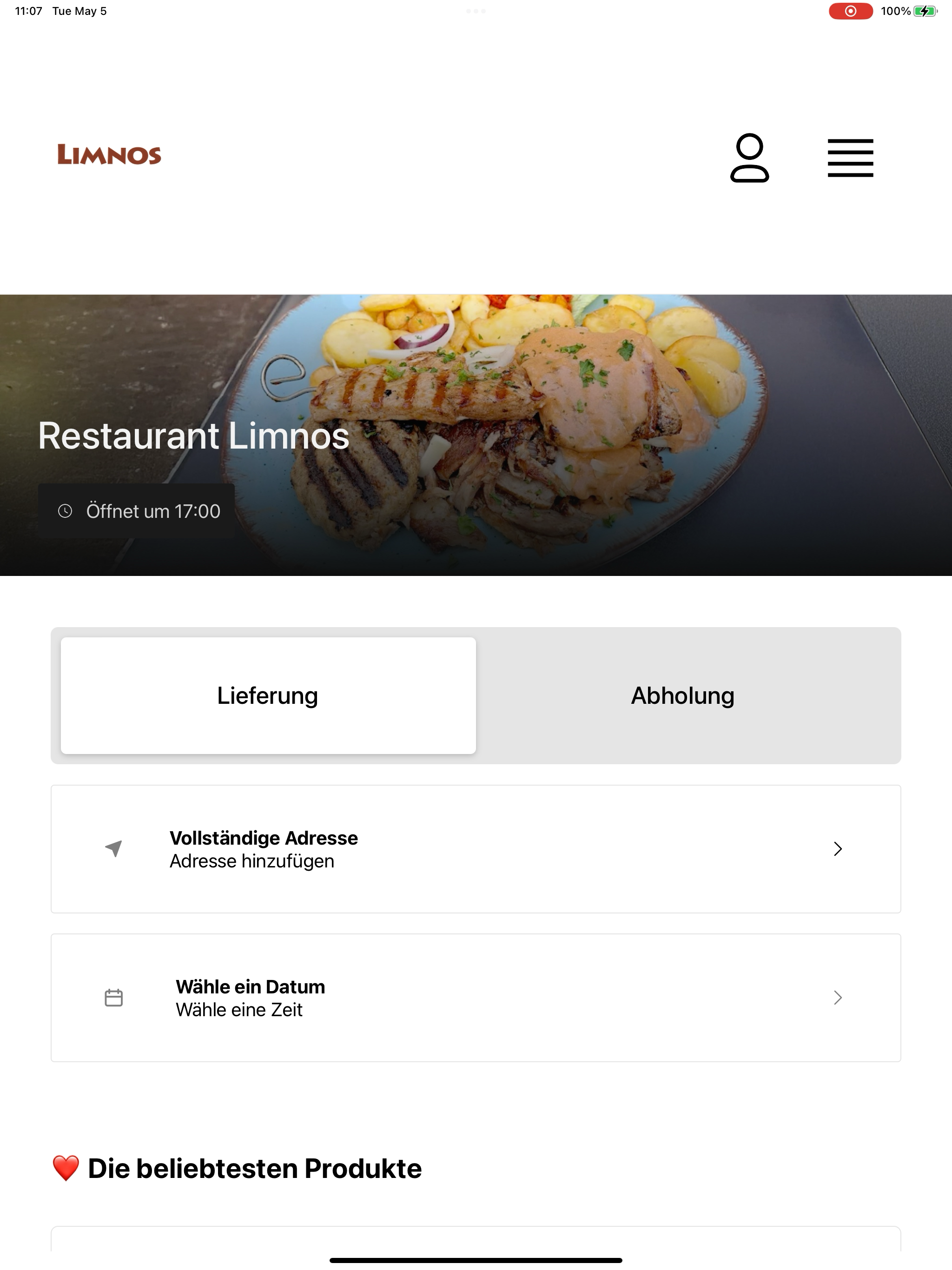 Restaurant Limnos screenshot 5