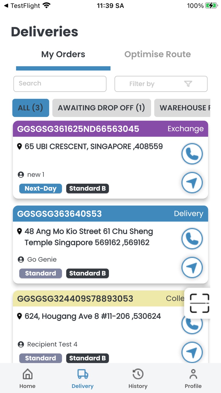 iPhone screenshot