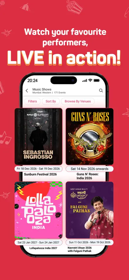 Screenshot 5 von 6 zu BookMyShow | Movies & Events