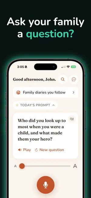 Family Diary: Voice Journal screenshot 4