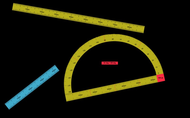 Screen ruler - measure tool screenshot