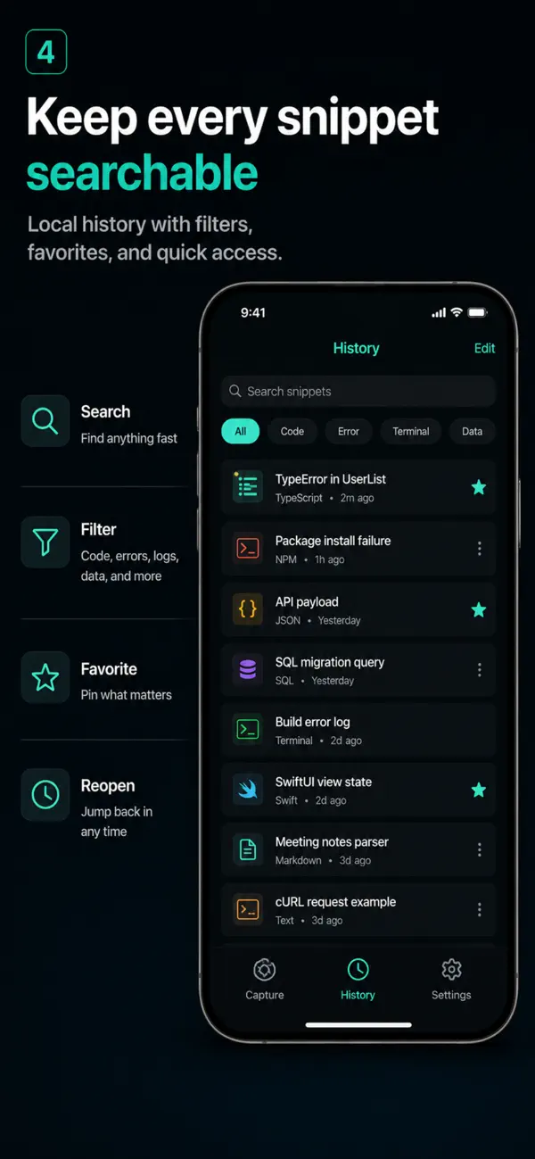 #3. DevSnap: Code OCR Scanner (iOS) Oleh: AICreator