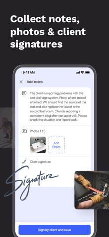 FieldVibe: Job scheduling app screenshot