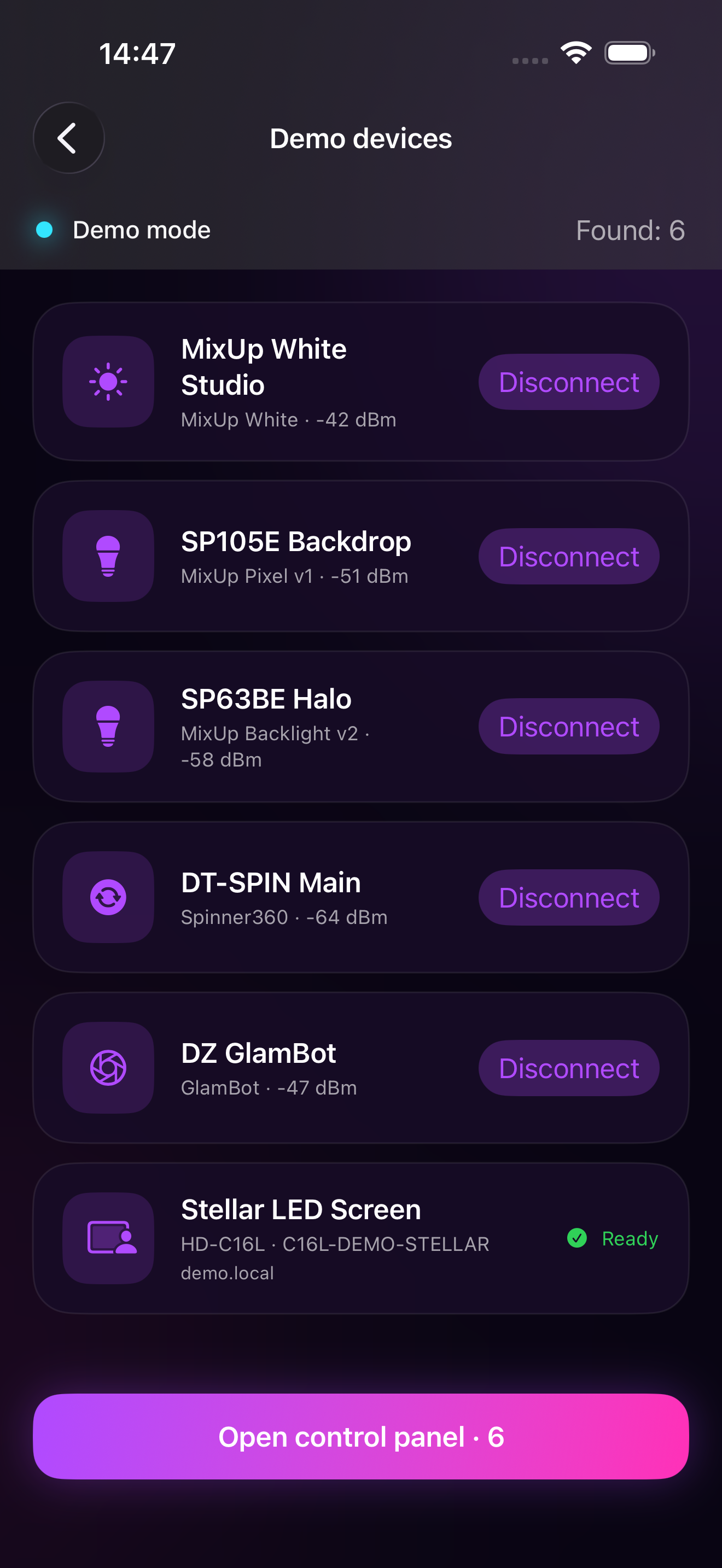 MixUp Control screenshot 3