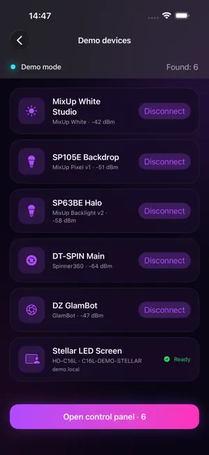 MixUp Control screenshot 2