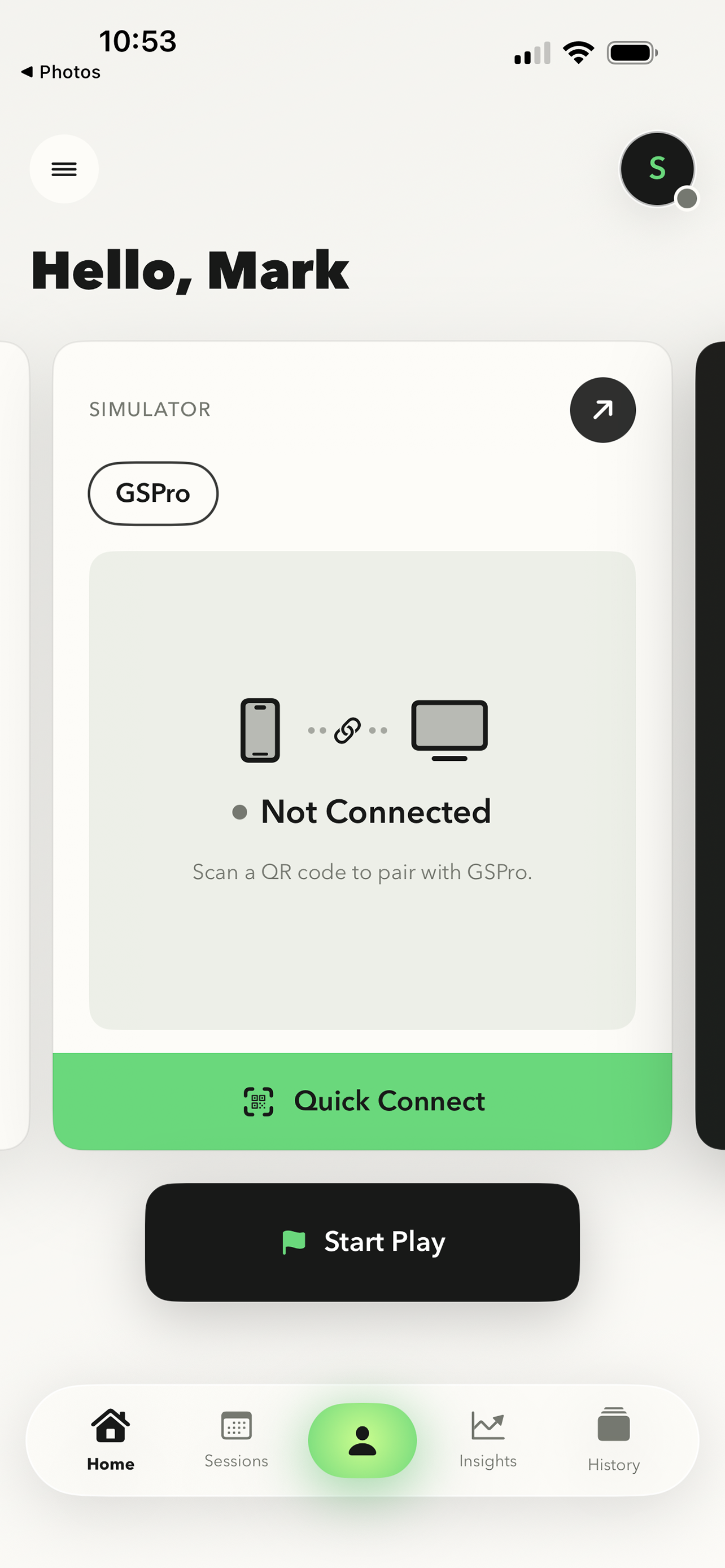Spivot: Golf Launch Monitor screenshot 3