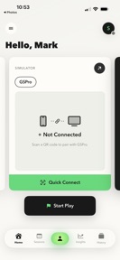 Spivot: Golf Launch Monitor screenshot