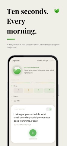 Empaithy: Your Therapy Journal Screenshot 2 of 7