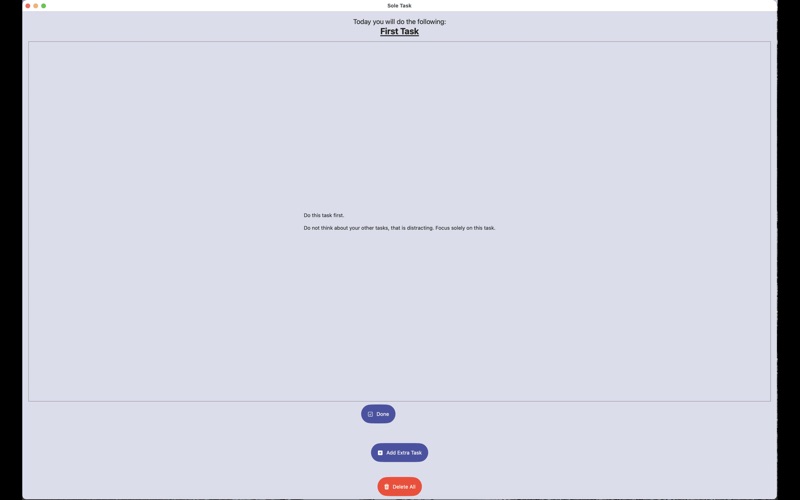 SoleTask screenshot 2