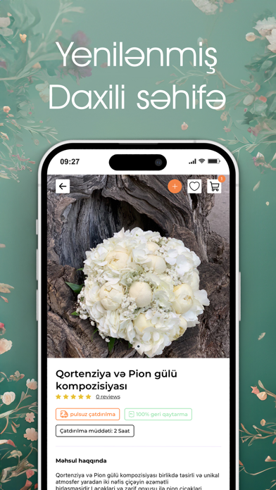 Pacco - Online gül sifarişi Screenshot