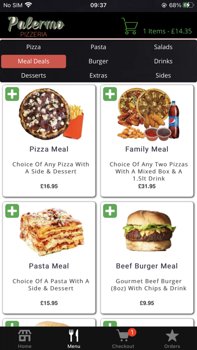 Palermo Pizzeria Screenshot