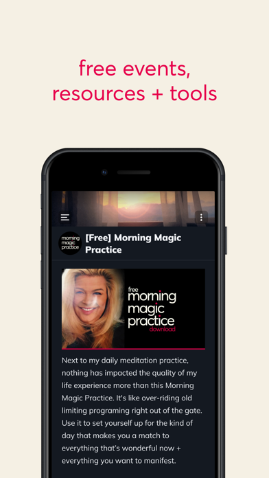 The Sheri Salata Network iPhone screenshot 3 - Health & Fitness app