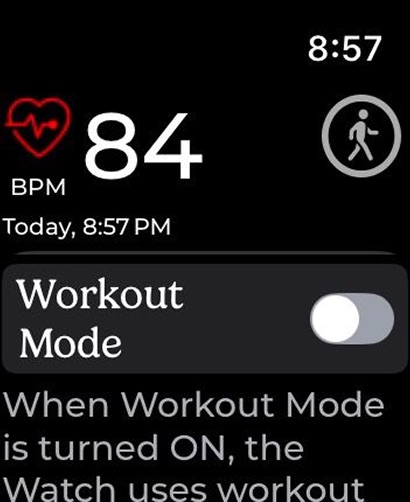 Apple Watch screenshot