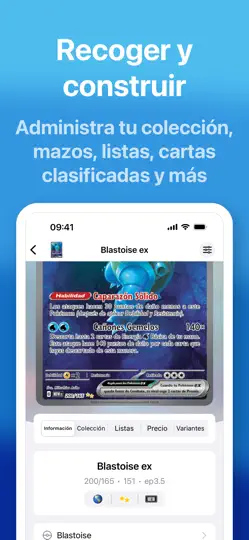 Captura de pantalla de ProDex TCG - Todas Las Cartas en iPhone 3