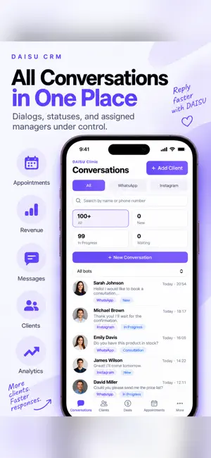 DAISU CRM screenshot 1