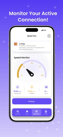 RapidVPN | Fast & Secure Screenshot 3 of 3