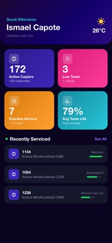 Capote Business Solutions iPhone screenshot