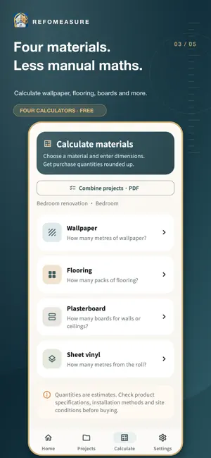 RefoMeasure: Renovation Calc screenshot 3