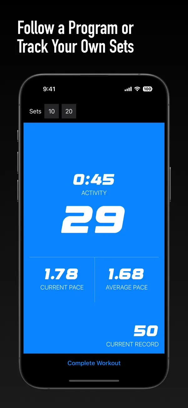 Pushup Tracker: Club Pushanova Screenshot 2