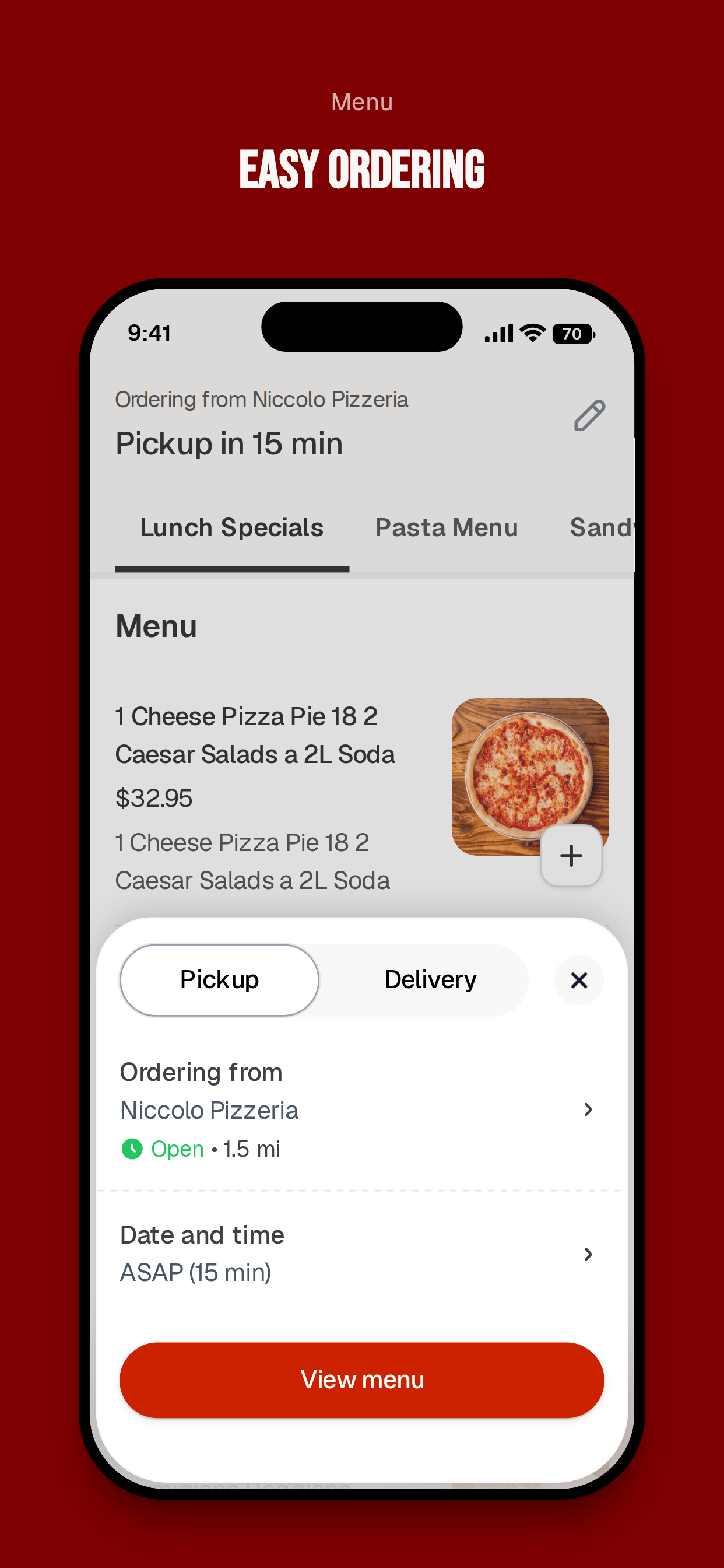 Niccolo Pizzeria screenshot 3