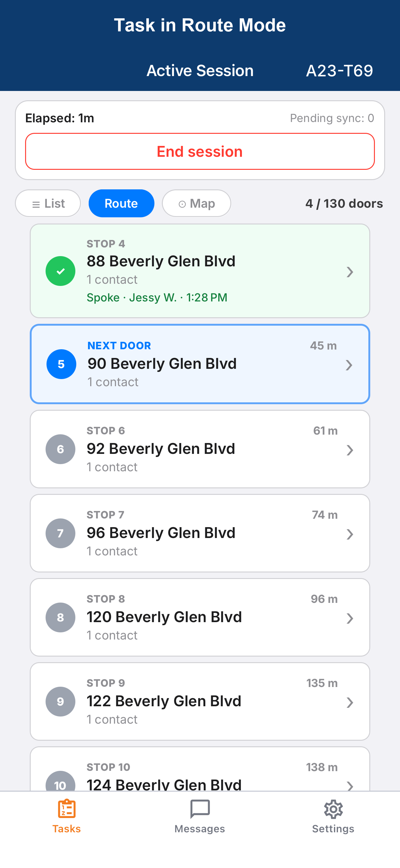 OnCampaign: Canvassing & GOTV screenshot 5