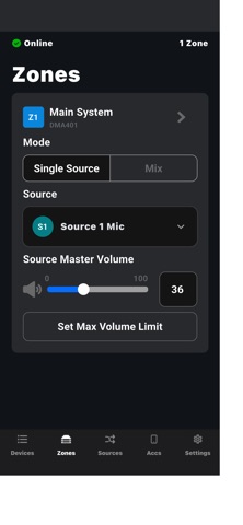 AtlasIED DMA Control screenshot