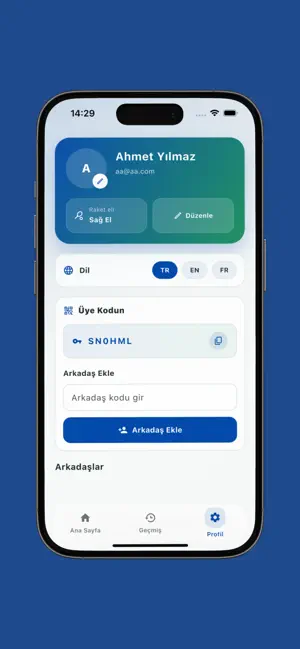 SpinStat – Tenis Maç Takibi screenshot 4