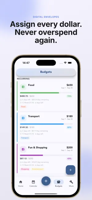 Cashvelope: Envelope Budgeting screenshot 2