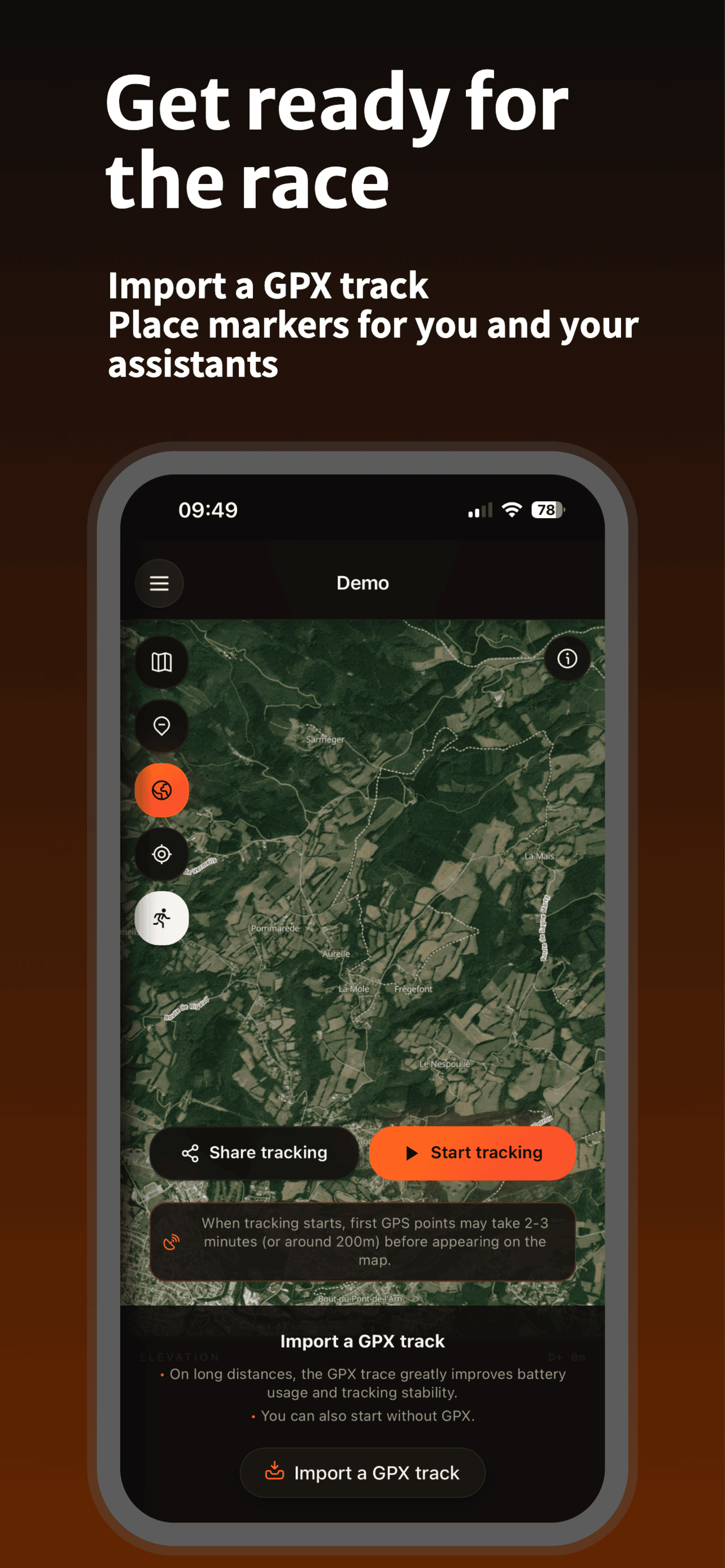 Trail Tracking screenshot 3
