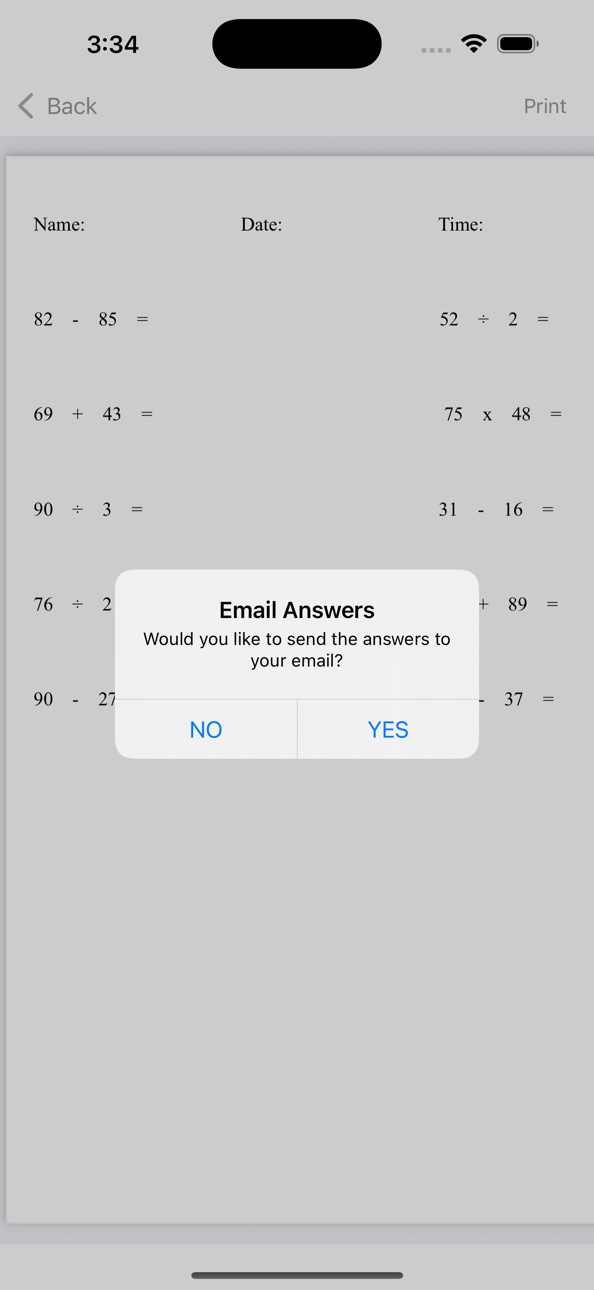 iPhone screenshot