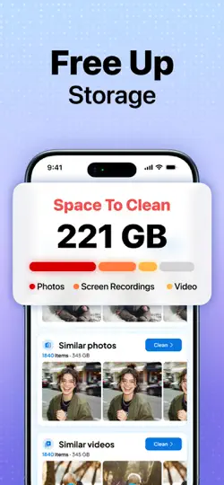 Capture d'écran de Cleaner Go · Clean Up Storage sur iPhone 2
