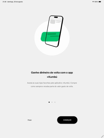 MaisKumbú - Cashback iPad screenshot