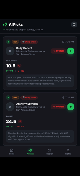 Player Prop Plus Screenshot 2 of 3