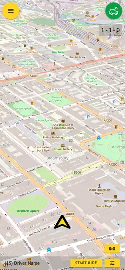Screenshot von Driver 168 auf dem iPhone 1