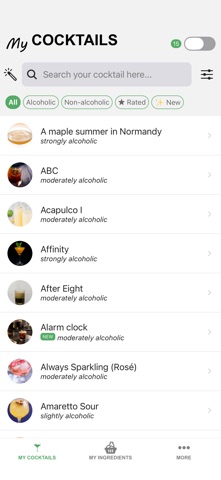 My Cocktails Screenshot 2 of 7