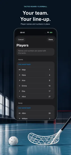 Tactics Board: Floorball screenshot 3