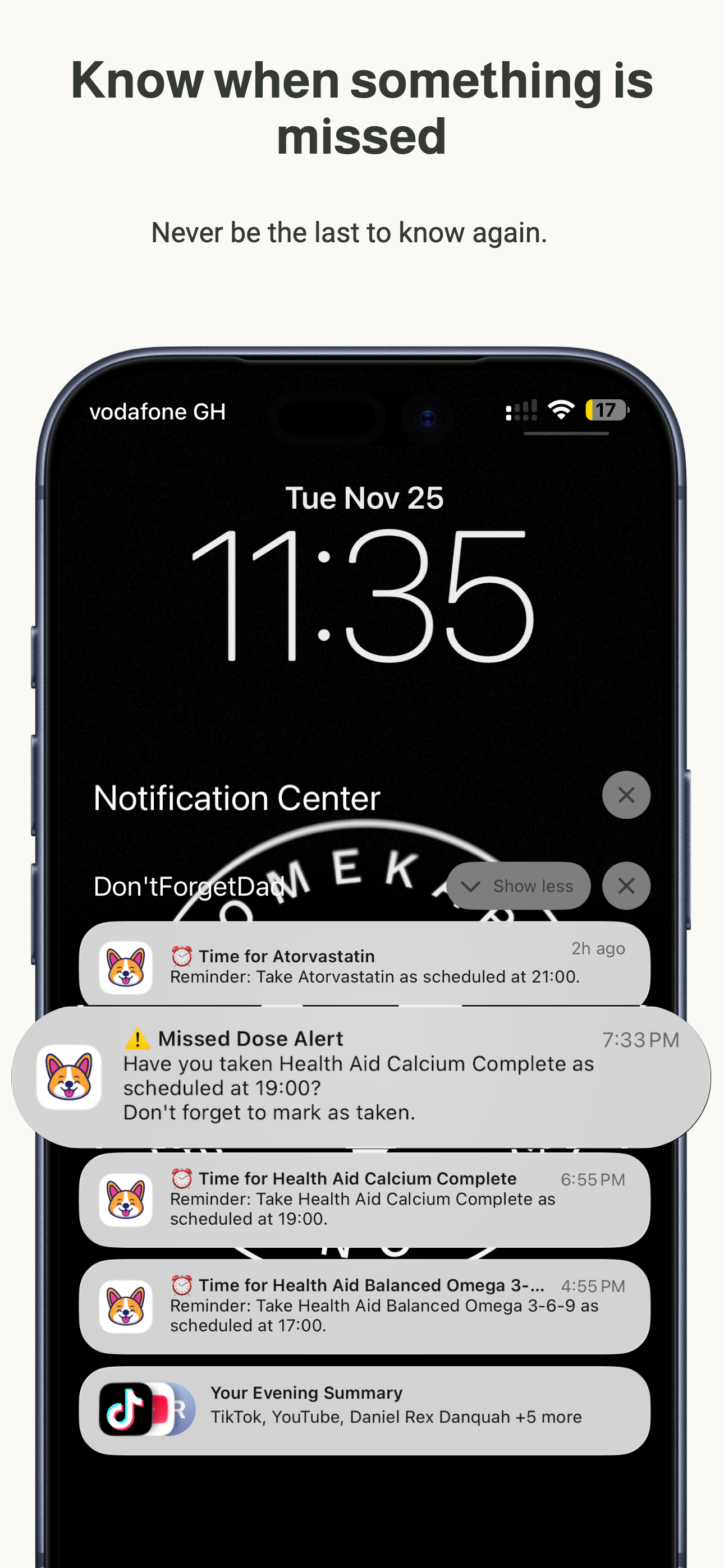 DontForgetDad: Pill Reminder screenshot 5