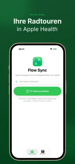 Screenshot von Flow Sync - Rad In Health auf dem iPhone 1