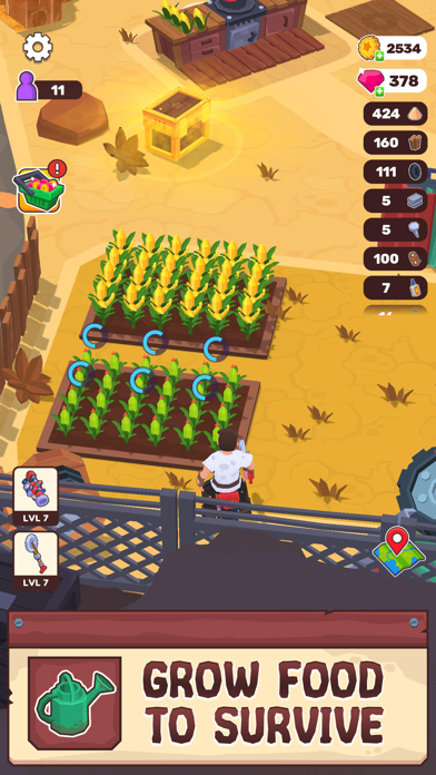 Wasteland Life: Survival Idle Screenshot