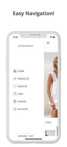 La Femme Wanderer iPhone screenshot