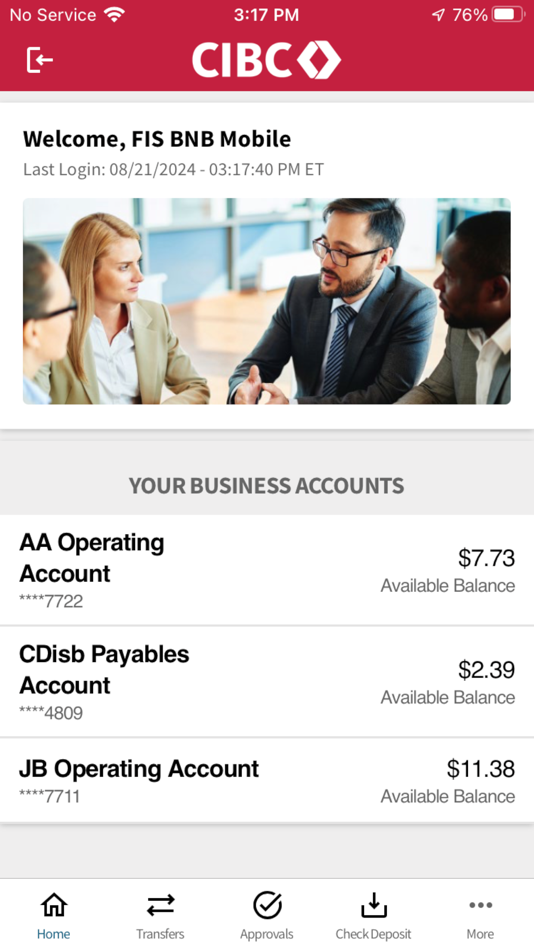 #3. CIBC US BNB Mobile (iOS) 由: CIBC Bank USA Inc.