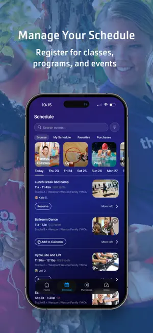 Westport Weston Family YMCA screenshot 3