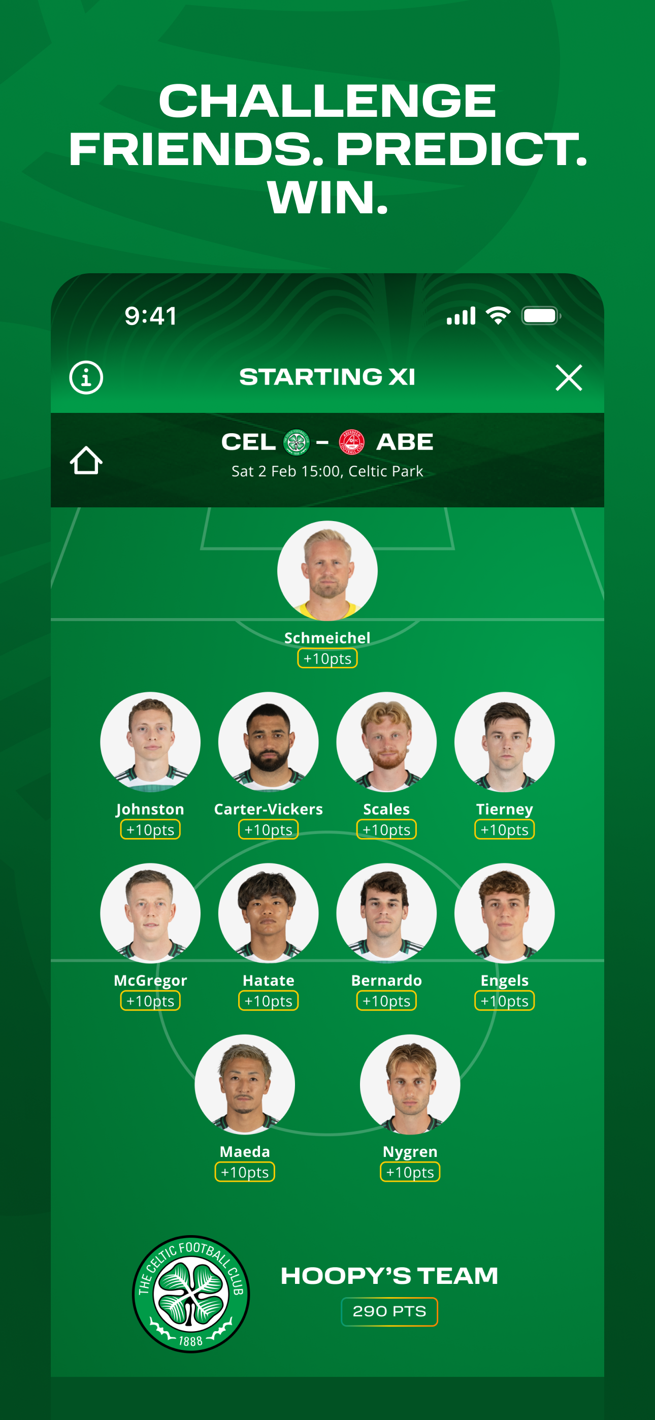 Celtic FC Official App screenshot 4