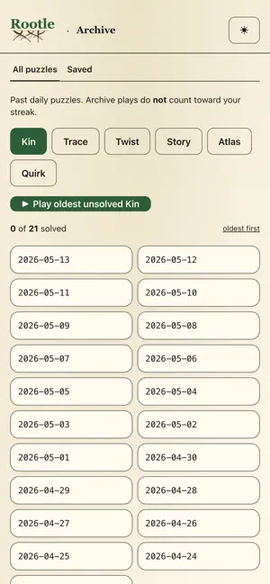 Rootle: Etymology Puzzles screenshot 4